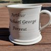 Straight-sided porcelain bee/rabbit mug - personalised option - Image 2