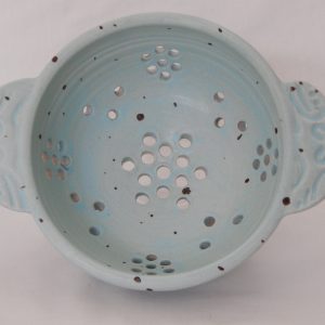 Colander and plate
