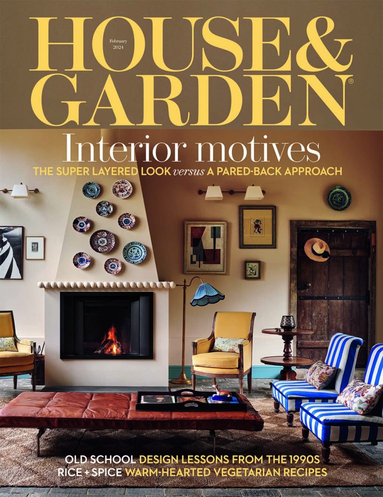 House and Garden Feb edition front cover